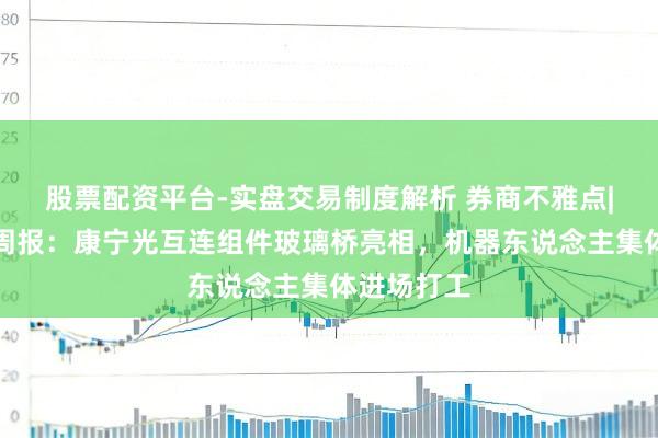 股票配资平台-实盘交易制度解析 券商不雅点|机械行业周报：康宁光互连组件玻璃桥亮相，机器东说念主集体进场打工